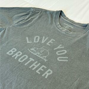 RAIMANA LOVES YOU! Outerknown Raimana S/S tee, Faded Black, Men’s Medium